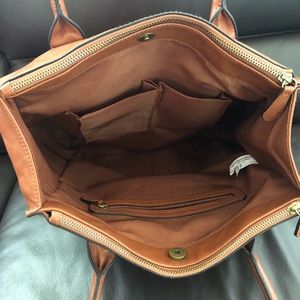 Bags - Brown faux leather tote bag Bags - Brown faux leather tote bag